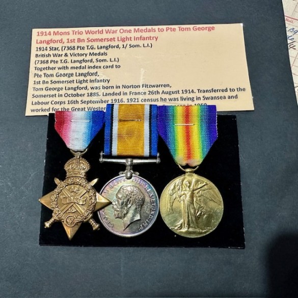 1914 Mons Star Medal Group 2